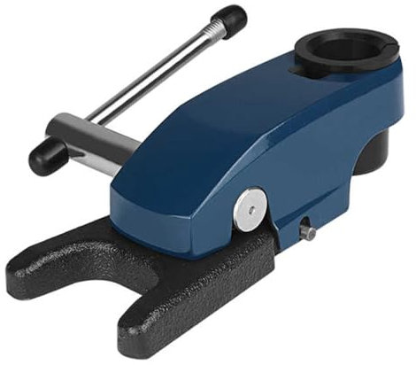 LeTkingok Banco Pequeño para Taladro, Tornillo de Banco, Tablero de Madera, Placa de Presión de Fijación Rápida, Banco de Trabajo, Abrazadera Multifuncional Universal (S)