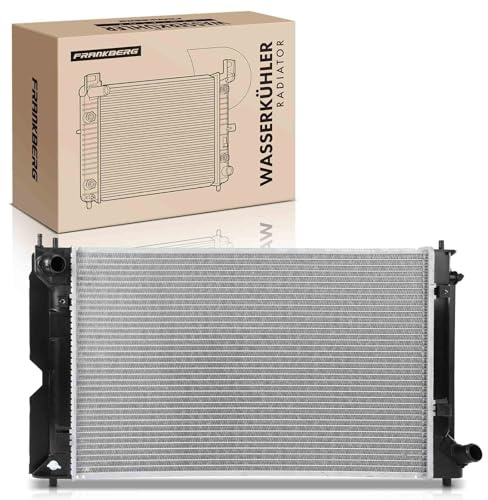 Frankberg Radiatore scambiatore di calore dell'acqua raffreddamento del | 164000N030; Compatibile con: A.v.e.n.s.i.s Liftback T22, A.u.r.i.s E18, C.o.r.o.l.l.a Compact E11