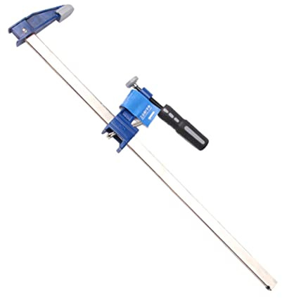 jojofuny Abrazadera de Carpintero F Rápida 18 Pulgadas Azul Herramienta Manual Sujeción para Bricolaje y Carpintería Profesional 1 Unidad Uso Diario