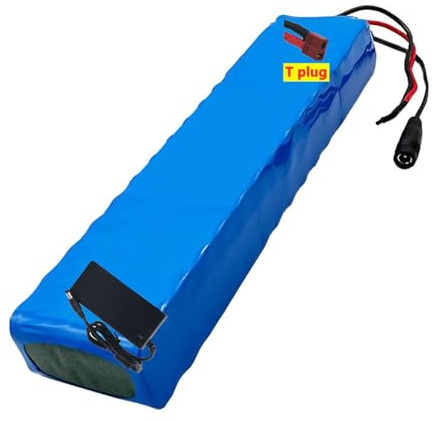 Batería de Iones de Litio para Bicicleta Eléctrica 36V 36Ah para Motor de 250 W-500 W Batería de Repuesto Recargable con Cargador para Scooter de Bicicleta
