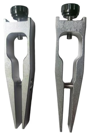 Fenteer 2-teiliger Klemmkopf für Messerklingen, K8-Spannfutterklemme, Vorrichtung mit festem Winkel, zu verwendende Montagehardware, Messerschärfer,