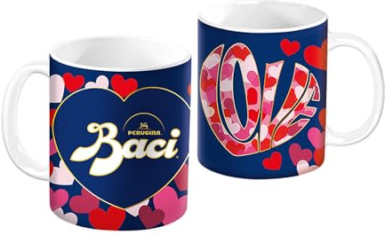 Baci Perugina Tazza Love 2026 con 4 Baci Classici all' Interno,50g | Idea regalo San Valentino