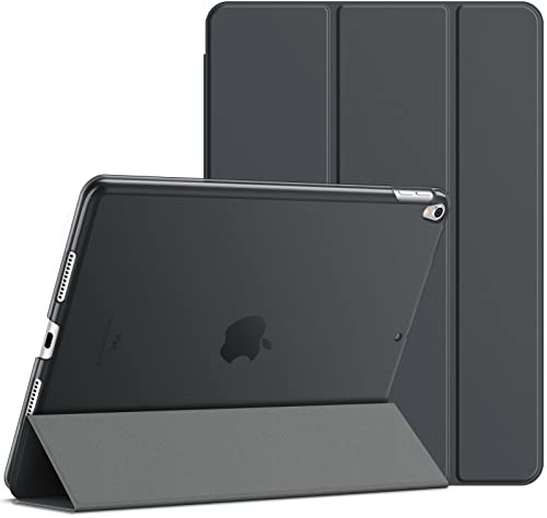 JETech Funda para iPad Air 10,5 (3ª Generación 2019) y iPad Pro 10,5 2017, Carcasa con Soporte Función, Auto-Sueño/Estela (Gris Oscuro)