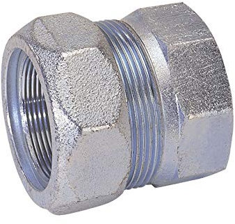 GEBO TG-Klemmverbinder, Endkappe DN 50 - Ø 60,3 mm (2 Zoll) - für Stahlrohr