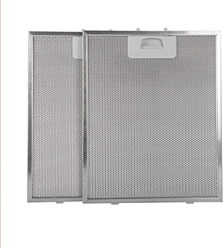 Lot de 2 filtres pour hotte aspirante 320 mm x 260 mm
