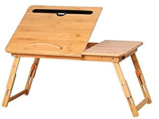TAOZUYING Computer Verstellbarer Computertisch Klappbarer Laptoptisch aus Bambus Sofa Computer Betttisch Arbeitszimmer Schreibtisch für Home Office Büro Schreibtisch Marriage