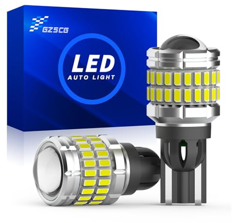 GZ5CG 2PCS T15 LED Bulbs White 921 W16W Reverse Light Bulbs 1000LM 6500K 7W for Car Reverse Lights Backup Lights DC 12V