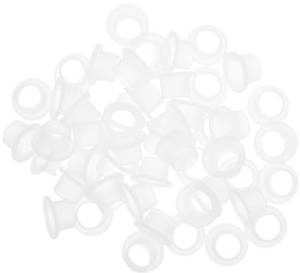 DIYEAH 50pcs Silicone Hose Gaskets and Rubber Washers for Garden Faucet and Shower Head Sealing, Flexible Threaded Sealing Rings for Water Dispenser Valves and Plumbing Repair