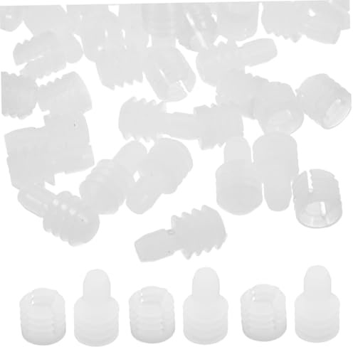 Veemoon 100pièces Inserts De Charnière Connecteurs De Meubles Dowel Hinge System Pour Assemblage De Cuisine Et Rangement Accessoires Universels Pour Armoires