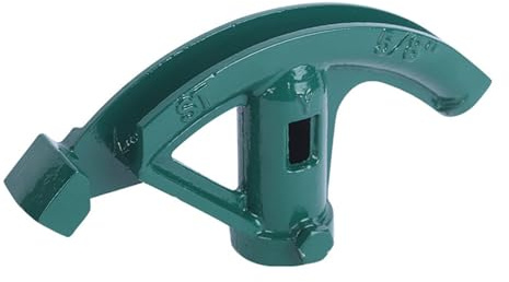 Handbieger for Stahlrohre for Klempner, 15/20/25/30/32/37 mm, 90-180°-Rohrbieger, Rohranpassungswerkzeuge(Green-20mm)