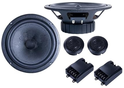 Bil högtalare Diskanthögtalare Bil Audio Diskanthögtalare 1-kit 6,5 tum 2-vägs kombination koaxial högtalarsats Ljud Ljudsystem Set Diskant subwoofer för bil högtalare bilhögtalare set
