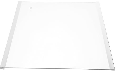 Fridge Tempered Glass Shelf Replacement for Home and Office Use | Glass Fridge Shelf Board, Fridge Section Shelf Divider Part, Rustproof Alloy Frame
