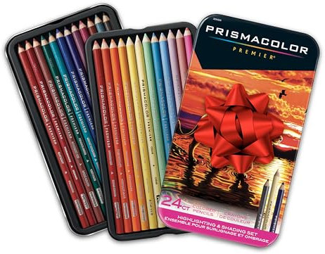 PRISMACOLOR Highlighting & SHDNG Lot de 24 pièces, multicolore, au nombre de 1