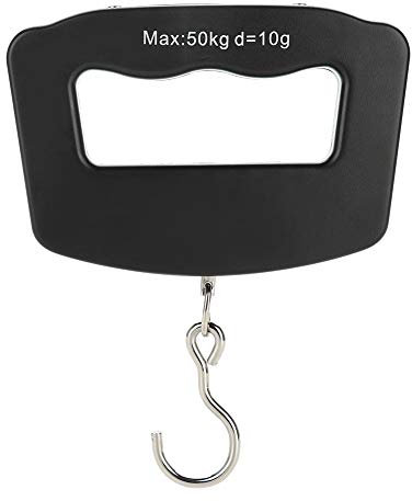 Pèse Bagage Numérique 50Kg / 10G Balance Bagage Voyage Portable Pèse Bagage Échelle De Pêche Pèse Valise Pour Poste Voyage Shopping Usage Domestique