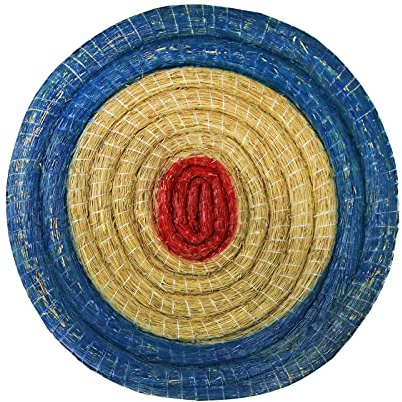 Strohscheibe Deluxe, Ø 60 cm, Zielscheibe, zur Auswahl mit Ständer | für Pfeil und Bogen