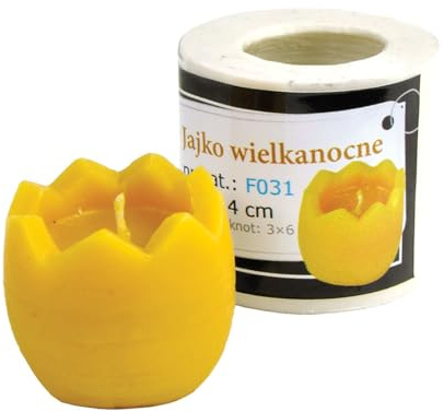 Kerzengießform Osterei Silikonform Kerzen Bienenwachs Ostern