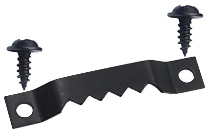 Sägezahn-Bilderaufhänger, 50 Stück kleine Bilder-Haken zum Aufhängen, schwarze Bilderaufhänger mit Schrauben Bilder-Aufhängungslösungen, Bilder-Aufhängung Hardware für Gemälde, Heimdekoration, Uhr