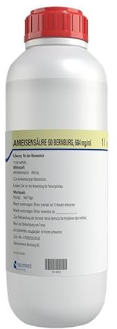 Ameisensäure 60 Bernburg, 684 mg/ml, Lösung für den Bienenstock (1 Liter), zugelassen für Schwammtuchbehandlung
