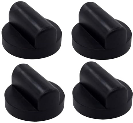 VZU 4 Stück Wagenheber Gummiauflage Universal Gummi Jack Pad Adapter Gummiklötze Hebebühne für Audi TT RS R8 A6 A7