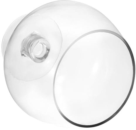 ifundom Transparenter Goldfisch-Aquarium Tank Dekoratives Wasserpflanzen-Accessoire Für Tisch Und Büro Für Wohnräume Und