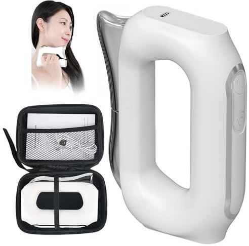 Heated Fascia Knife for Muscle Relaxation Pain Relief, Micro Current + Micro Vibration + Heating, 5-Level Adjustment, Fascia Massager, Muscle Scraper Tool, Medical Scraper - for Full Body,A
