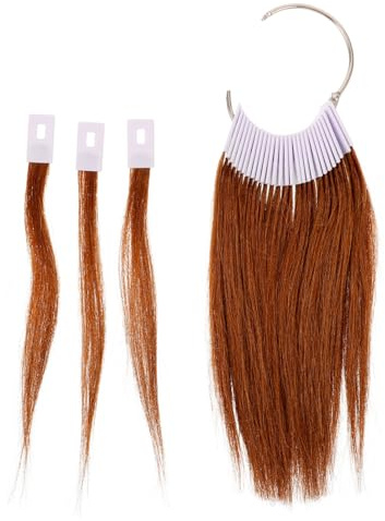 SMASOLO 30pcs Hair Styling Testing Sample Hair Chart Salon Supply Testing Kit Sample for Chart