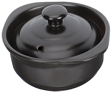 ULTECHNOVO Olla De Cazuela Para Estofado Olla De Cerámica Para Cocina Casera Para Preparar Sopas y Estofados Saludables Tu Hogar