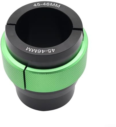 Strumento per paraolio ammortizzante, in alluminio CNC, chiave per paraolio per forcella anteriore, per rimozione di moto da cross (45-46 mm)