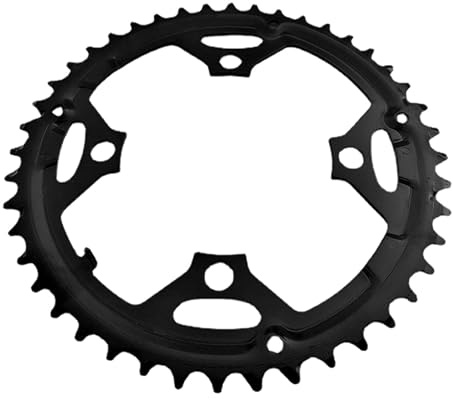 QUXVUIS Fahrrad Kettenblatt 44T, hochtemperaturbeständig, druckfest, leicht, kompatibel mit BMX Kurbeln, Lochkreisdurchmesser (BCD) 104 mm. Fahrrad Kettenblatt, Kurbelgarnitur, 104 mm