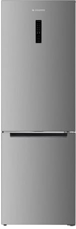 Aspes Frigorífico Combi Inox 2 Puertas. AC185607ENFDX, Capacidad 402 Litros, No Frost, Motor Inverter, Bajo Nivel Sonoro, Puerta Reversible, Apertura Tipo Uñero, Clasificación Energética E