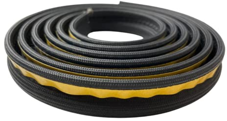 FireVikings Kamindichtung, 3 m, Ø 18 x 8 mm, mit Kordel, selbstklebend für Modelle: Plus, Reno R, Faro Aqua, Kolosseo Soft, Reno-Soft