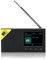 Radio FM Internet Portable, Radio Numérique sans Fil 1200 MAh pour DAB Écran LCD 2,4 Pouces Lecteur Radio à Sortie Stéréo pour Utilisation Intérieure et Extérieure