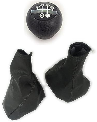 TRASKA Car Schalthebelknopf Für Opel Corsa B 93-00 C 01-06,Schaltknauf Schalthebel Steuerknüppel Shifter Accessoires,A-3pcs