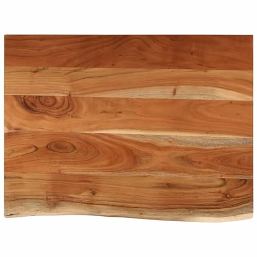 vidaXL Piano Bagno 70x60x2,5 cm Rettangolare Legno Massello di Acacia, piano d'appoggio per bagno,
