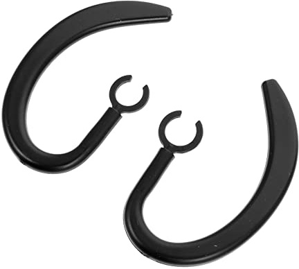 HOMSFOU Lot De 2 Crochets d'oreille Ergonomiques en Caoutchouc pour Écouteurs Sportifs Confortables avec Installation Facile Adaptés pour Usage Quotidien Et Entraînement