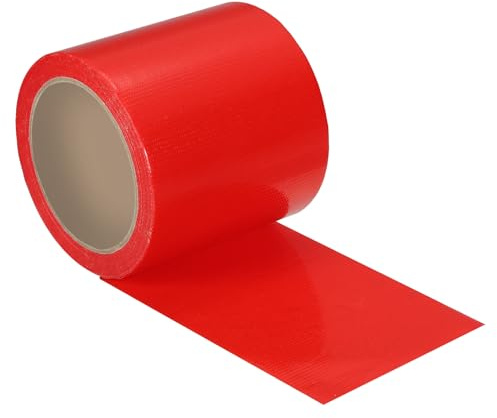 PATIKIL Gaffers Tape 10cm x 20 Meters, Waterproof Gaffer Floor Tape No Residue Non-Reflective Easy Tear for Indoor Outdoor Photography Electrical Cord Industrial Use, Red