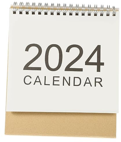 UTHCLO Mini Tischkalender Praktischer -kalender Für Zuhause Und Büro Robuste Und Stilvolle Desktop-dekoration Für Zeitplanung Und Organisation