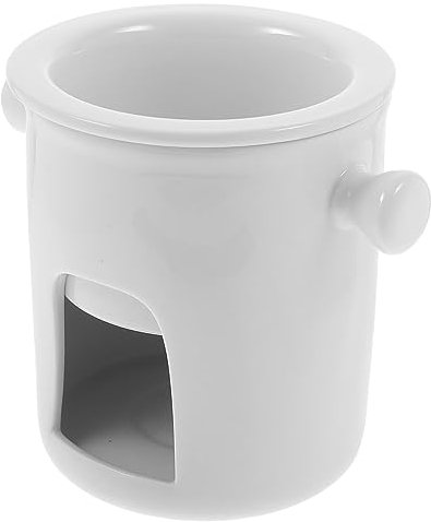 CATIEBYE Portable Chocolate Melting Mug Easy to Clean Cheese Fondue Pot for Kitchen Accessory