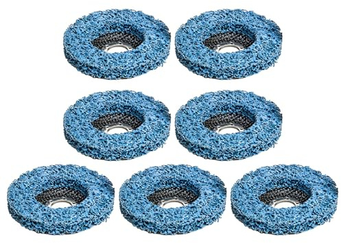 Dischi abrasivi in nylon per pulizia e lucidatura per superfici multiple