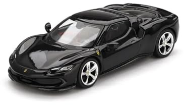 BBR Models BBRFER64003 - Ferrar. 296 GTB Nero Daytona 2024 - maßstab 1/64 - Modellauto