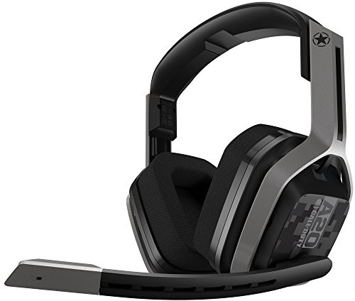 ASTRO Gaming A20 Wireless Gaming-Headset, Call of Duty Edition, ASTRO Audio, Dolby ATMOS, 15 Std. Batterielaufzeit, Robust, 5.8 GHz, für Xbox Series X|S|One, PC, Mac, Nintendo Switch - Schwarz/Silber