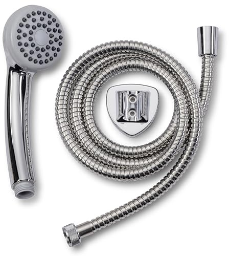 Croydex Amalfi Single Function Shower Set With Bracket