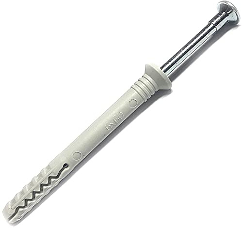 STALCO SCHLAGDÜBEL 6x80 100STK Nageldübel Dübel Einschlagdübel Schnellmontage