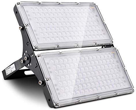 SOLIKU 200W Focos LED Exterior Proyector LED Floodlight 16000lm Luz de Seguridad Impermeable IP65 3000K Blanco Cálido Reflector LED para Jardín Patio Estadio Cartelera