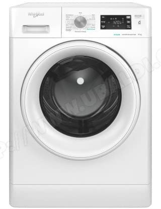 Whirlpool Lave linge Frontal FFBS9458WVFR Blanc