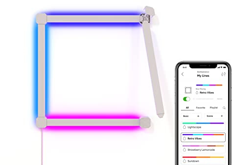 Nanoleaf Lines Squared | Starter Kit | 4PK | EU