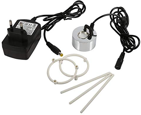 Atyhao 24V Ultraschall Nebel Hersteller Fogger Wasser Brunnen Teich Nebel Mini Fogger Luftbe Feuchter mit Adapter