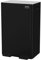 DMD | 60L Dual Stainless Steel Rubbish Bin, 2 x 30L Removable Recycling Bins | 3L Compost Bin Included, Soft Closure, Easy Clean, Metal Pedals, Fingerprint Proof (Matt Black)