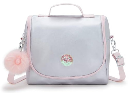 Kipling New Kichirou - Lonchera metálica Ice Silver Met