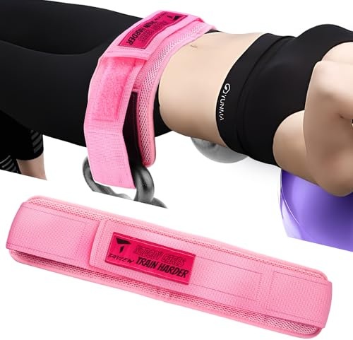 Höftspännbälte för gym och pilates, stövelbälte för höfttryck, höftbältesdyna för glute bridge butt träning med hantlar kettlebells för lungor, omvänd knäböj